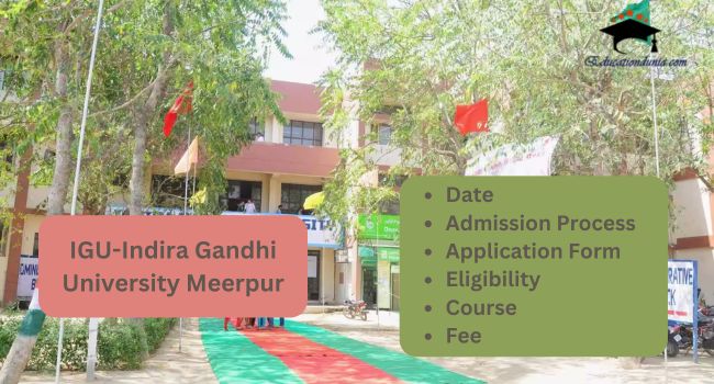 Indira Gandhi University Meerpur Admission 2025 26 UG PG Courses Indira Gandhi University Meerpur Admission 2025 26 UG PG Courses